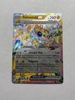 Galvantula ex - 051/142 - SV07: Stellar Crown (SCR) Double Rare Pokemon TCG NM/M - Image 1