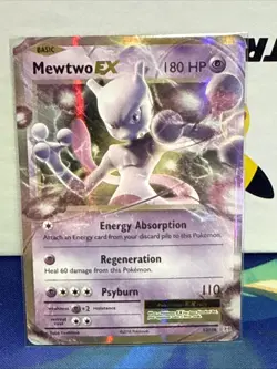 Mewtwo EX 52/108 Ultra Rare Full Art XY Evolutions Pokemon NM - Image 1