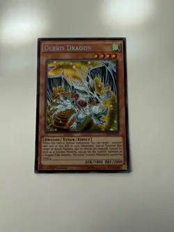Yugioh - Debris Dragon - Secret Rare - 1st Edition - LC5D-EN009 - LP - Image 1