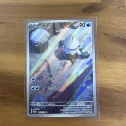 Snover 140/132 - Illustration Rare - Mega Evolution - Pokemon TCG Near Mint - Image 1