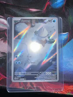 Pokemon TCG Snover illustration rare 140/132 Me01: Mega Evolution Holo - Image 1