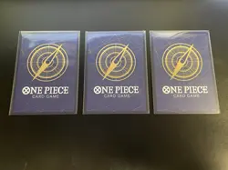 x3 One Piece TCG Trafalgar Law Op07-047 OFFLINE REGIONAL Event pack 2025-26 NM - Image 3