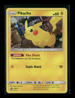 Pikachu Holo SM157 Black Star Promos 2018 - Pokemon TCG e12 - Image 1