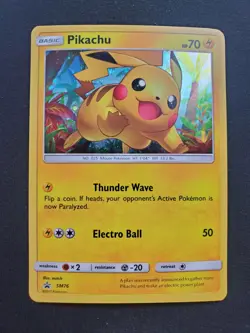 Pikachu - SM76 - Holo - Black Star Promo 2017 *NM-LP* Light Play TCG POKEMON - Image 1
