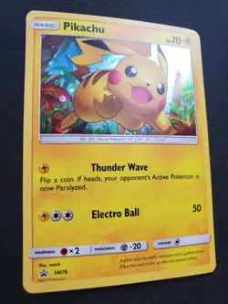 Pikachu - SM76 - Holo - Black Star Promo 2017 *NM-LP* Light Play TCG POKEMON - Image 3