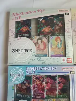 One Piece Illustration Box Vol 1 - 4 Sealed 4 Box Lot 🔥 Ready To Ship! New - Image 2