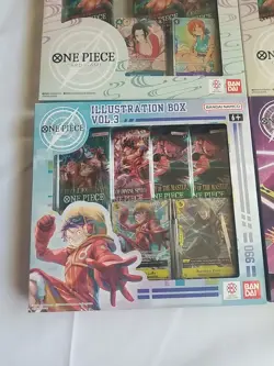 One Piece Illustration Box Vol 1 - 4 Sealed 4 Box Lot 🔥 Ready To Ship! New - Image 4
