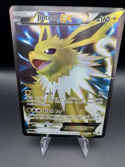 Jolteon EX TCG 28a/83 Pokemon Generations Ultra Rare Holo Full Art - Image 1