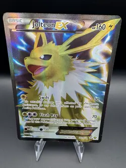 Jolteon EX TCG 28a/83 Pokemon Generations Ultra Rare Holo Full Art - Image 1