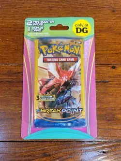 Pokemon Break Point DG Blister Pack 2 Mini Booster Packs & 1 Bonus Card New 🔥 3 - Image 3