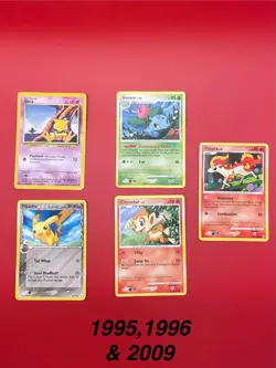 🔥 Lot Of 20 Older POKEMON CARDS • 1995-2012 • - Image 4