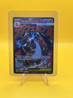 Pokemon Phantasmal Flames UPC MEGA CHARIZARD X EX #23 PROMO - Image 1