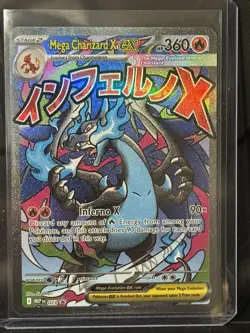 Pokemon Phantasmal Flames UPC MEGA CHARIZARD X EX #23 PROMO - Image 1
