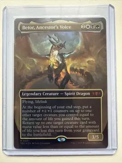 Betor, Ancestor's Voice (Borderless) Commander: Tarkir: Dragonstorm Foil - Image 1