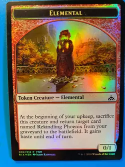 MTG 1x FOIL City's Blessing Elemental Token FNM Promo Magic the Gathering x1 NM - Image 1