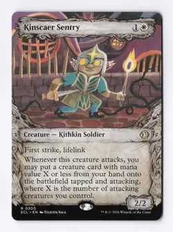 Kinscaer Sentry (Showcase) 0300 (R) MTG Lorwyn Eclipsed (ECL) - Image 1