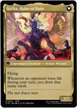 ERROR CARD - Kefka, Court Mage - 0231 - Final Fantasy - MTG - NM/M - Image 2