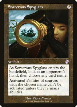 Sorcerous Spyglass-Time Spiral Remastered-Retro Frame-Regular-401-NM - Image 1