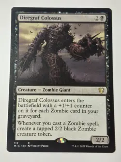 Diregraf Colossus Commander: Innistrad: Midnight Hunt Regular - Image 1
