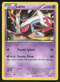 Latias 30/30 Pokemon TCG XY Trainer Kit: Latias & Latios MP - Image 1