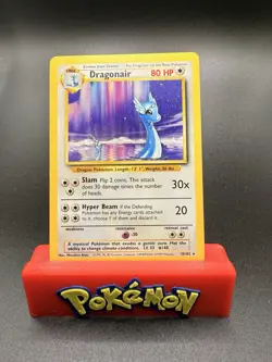 Dragonair 18/102 Non Holo Rare Base Set Pokemon Card NM - Image 1