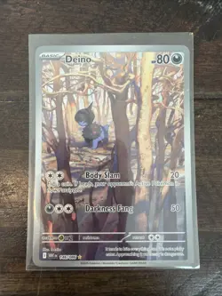 Deino 146/086 - Pokemon TCG White Flare Illustration Rare - Image 1