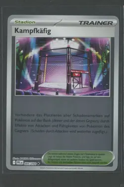 Kampfkafig Reverse Holo | Fatale Flammen 085/094 PFL | Pokemon Karte Deutsch NM - Image 1