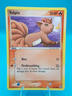 Vulpix 72/106 Emerald Pokemon TCG Regular Near Mint/Mint - Image 1