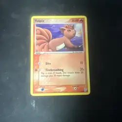 Pokemon Vulpix 7/12 EX Trainer Kit 2 - Plusle & Minun D1 - Image 1