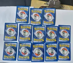 WOTC Pokemon BASE SET 2 ENERGY CARDs LOT OF 13 - Image 2