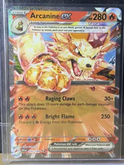 Arcanine ex - 032/198 - SV01: Scarlet & Violet Base Set NM Pokemon Card - Image 1