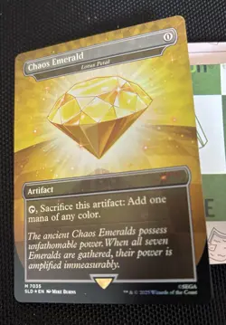 MTG Chaos Emerald - Lotus Petal (7035) - Foil, NM-Mint, English Secret Lair Drop - Image 4