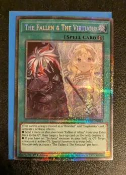 Yugioh Starlight Rare The Fallen & The Virtuous - Image 1