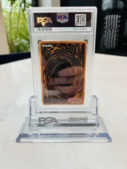 2002 YU-GI-OH! LEFT LEG OF THE FORBIDDEN ONE LOB-E098 1ST EDITION CARD PSA 8 - Image 4