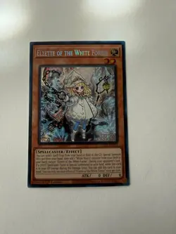 Yugioh - Elzette of the White Forest - Secret - 1st - INFO-EN014 - NM - Image 1