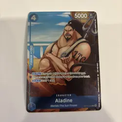 OP14-043 Aladine Dash Pack R Full Art One Piece TCG English Card - Image 1