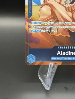 OP14-043 Aladine Dash Pack R Full Art One Piece TCG English Card - Image 3