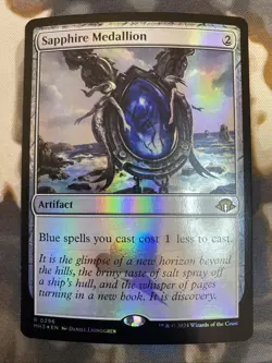 Sapphire Medallion, 0296 (Foil) - MTG: Modern Horizons 3 (MH3) NM - Image 1