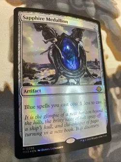 Sapphire Medallion, 0296 (Foil) - MTG: Modern Horizons 3 (MH3) NM - Image 2