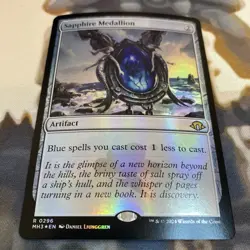 Sapphire Medallion, 0296 (Foil) - MTG: Modern Horizons 3 (MH3) NM - Image 3