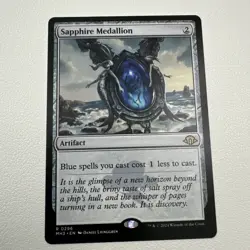 Sapphire Medallion (NM Non-Foil) MH3-0296 Rare MTG - Image 1