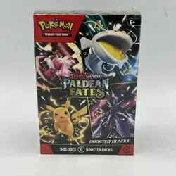 Pokemon Scarlet & Violet Paldean Fates BOOSTER BUNDLE BOX 6 Booster Packs Sealed - Image 1