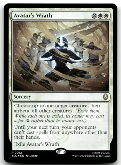 Avatar's Wrath NM Foil R Avatar: The Last Airbender 12 - Image 1