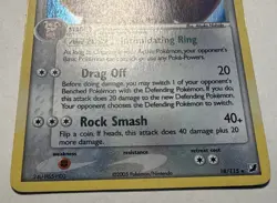 Pokemon TCG Ursaring 18/115 Unseen Forces Holo Rare Card LP - Image 2