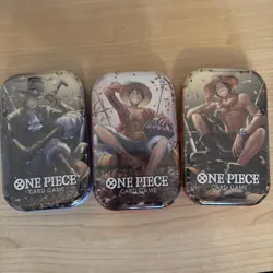 ONE PIECE CARD GAME - TIN PACK SET VOL. 2 (TS-02, OP13) x 3 - Image 1