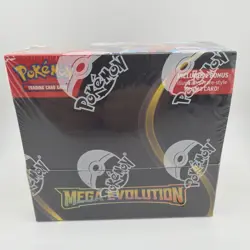 Pokemon TCG Mega Evolution Booster Box - SEALED - Includes Promo Card - Image 1