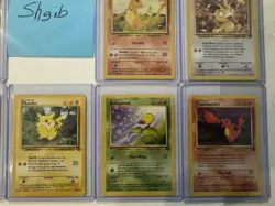 Lot of (14) Pokemon TCG Cards -Base Set, Fossil, Jungle, Team Rocket, Gym Heroes - Image 3
