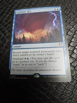 Cyclonic Rift Nonfoil Commander Masters Card #0084 MTG NM - Image 1
