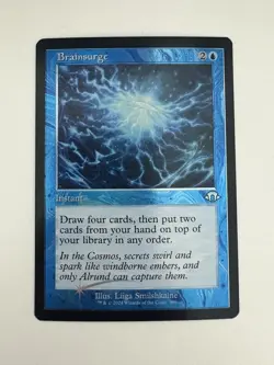 Brainsurge Foil Retro Frame MTG Magic the Gathering Card NM Near Mint MH3 - Image 1