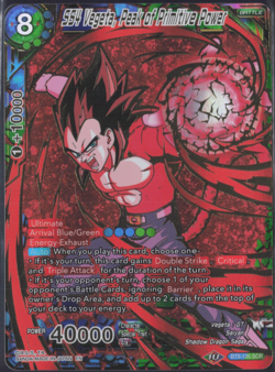 Dragon Ball Super Card Game | SS4 Vegeta, Peak of Primitive Power | BT8-136 SCR - Image 1